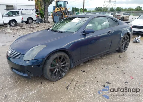 2004 Infiniti G35 z USA, uszkodzony, nr VIN JNKCV54E34M803979